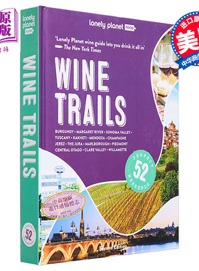 现货 孤独星球葡萄酒之旅 第2版 英文原版 Lonely Planet Wine Trails 2【中商原版】