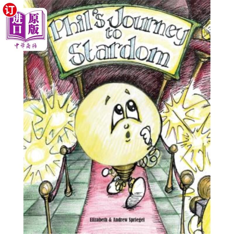 海外直订Phil's Journey to Stardom 菲尔的明星之旅