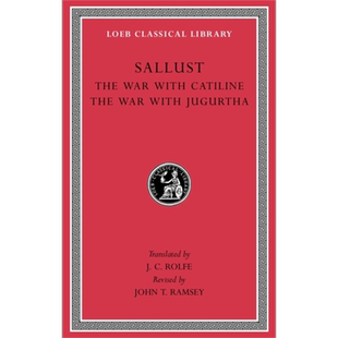 大都会电影原著 教父同导演科波拉 撒路斯提乌斯 喀提林战争 洛布古典丛书 原文拉英对照版 The War with Catiline 英文原版