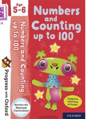 海外直订Progress with Oxford: Numbers and Counting up to... 5-6岁的孩子在牛津的进步:数字和计数直到100岁