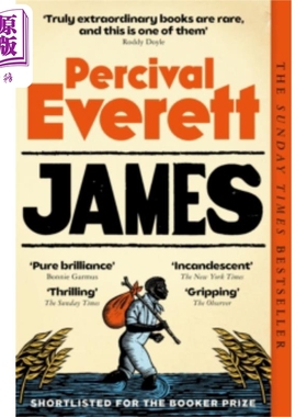 詹姆斯 英文原版 英版平装 James Percival Everett【中商原版】