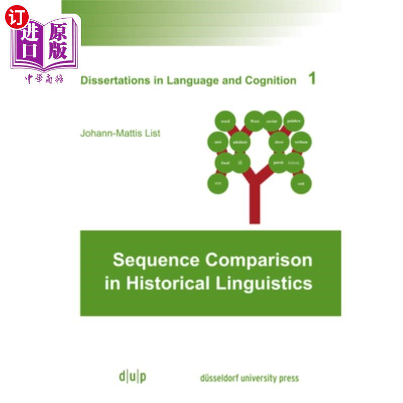 海外直订Sequence Comparison in Historical Linguistics 历史语言学中的序列比较
