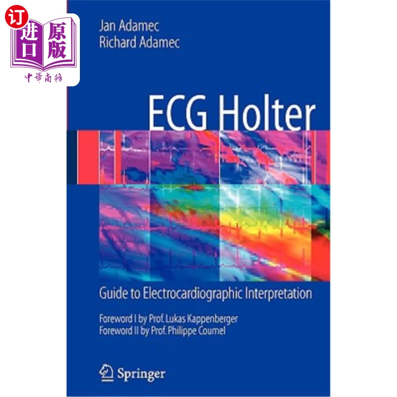 海外直订医药图书ECG Holter: Guide to Electrocardiographic Interpretation 心电图:心电图解释指南