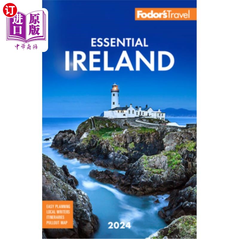 海外直订Fodor's Essential Ireland 2024福多的基本爱尔兰2024