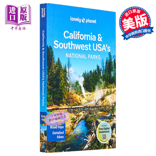 孤独星球 加州和美国西南部 英文原版 Lonely Planet California & Southwest Usa's National Parks 1【中商原版】