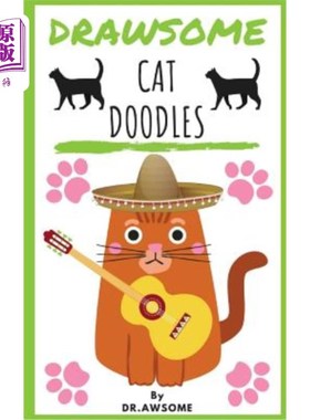 海外直订Drawsome - Cat Doodles 拖拉-猫涂鸦