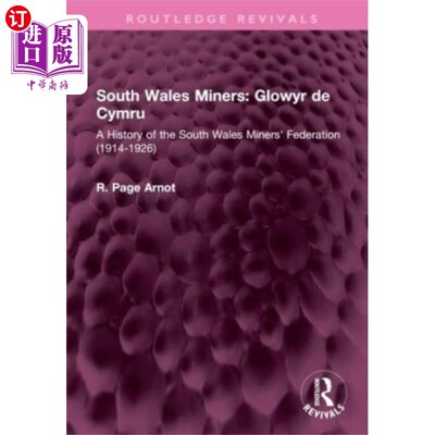 海外直订South Wales Miners: Glowyr de Cymru 南威尔士矿工：南威尔士矿工