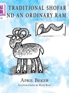海外直订A Traditional Shofar and an Ordinary RAM 一只传统羊角号和一只普通的公羊