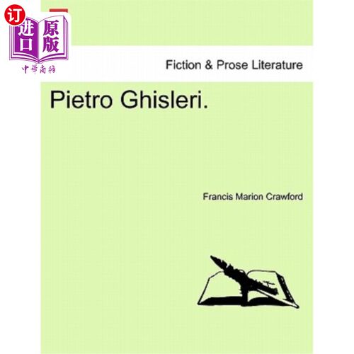 海外直订Pietro Ghisleri. 彼得罗·吉斯勒里。