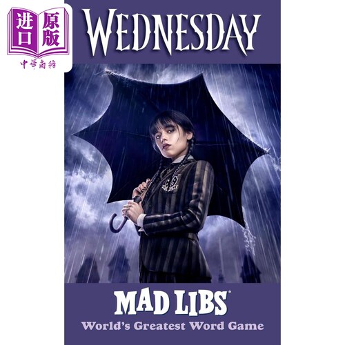 星期三疯狂字谜 世界上超伟大的文字游戏 Wednesday Mad Libs Worlds Greatest Word Game 英文原版 Mickie Matheis【中商原?