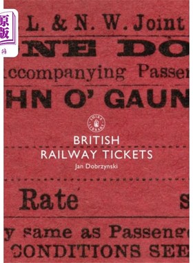 海外直订古英语 British Railway Tickets 英国火车票