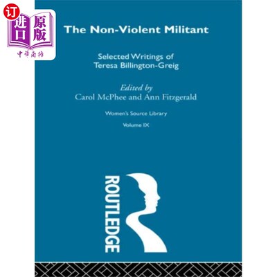 海外直订Non-Violent Militant 非暴力的激进分子