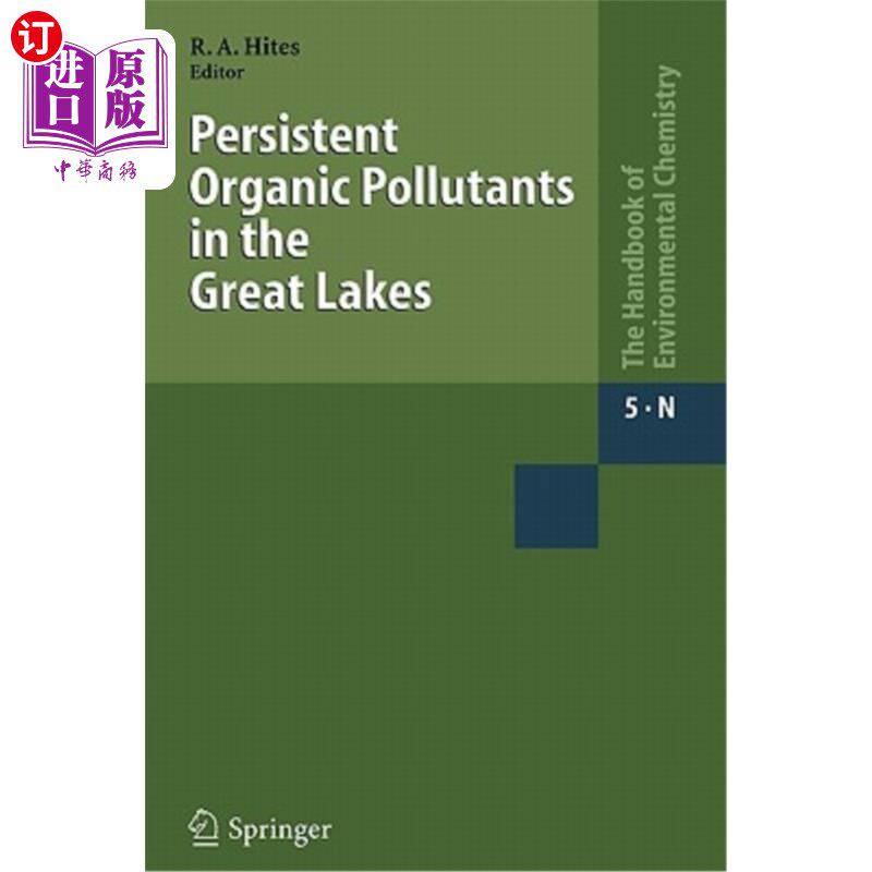 海外直订Persistent Organic Pollutants in the Great Lakes 五大湖中的持久性有机污染物