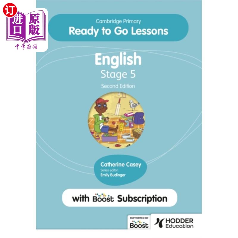 海外直订Cambridge Primary Ready to Go Lessons for Englis... 剑桥小学预备课程英语5第二版与Boost订阅