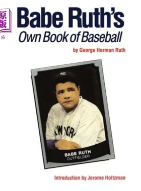 海外直订Babe Ruth's Own Book of Baseball 贝比·鲁斯自己的棒球书