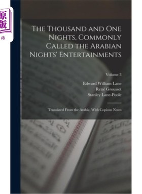 海外直订The Thousand and One Nights, Commonly Called the Arabian Nights' Entertainments; 《一千零一夜》，俗称天方夜