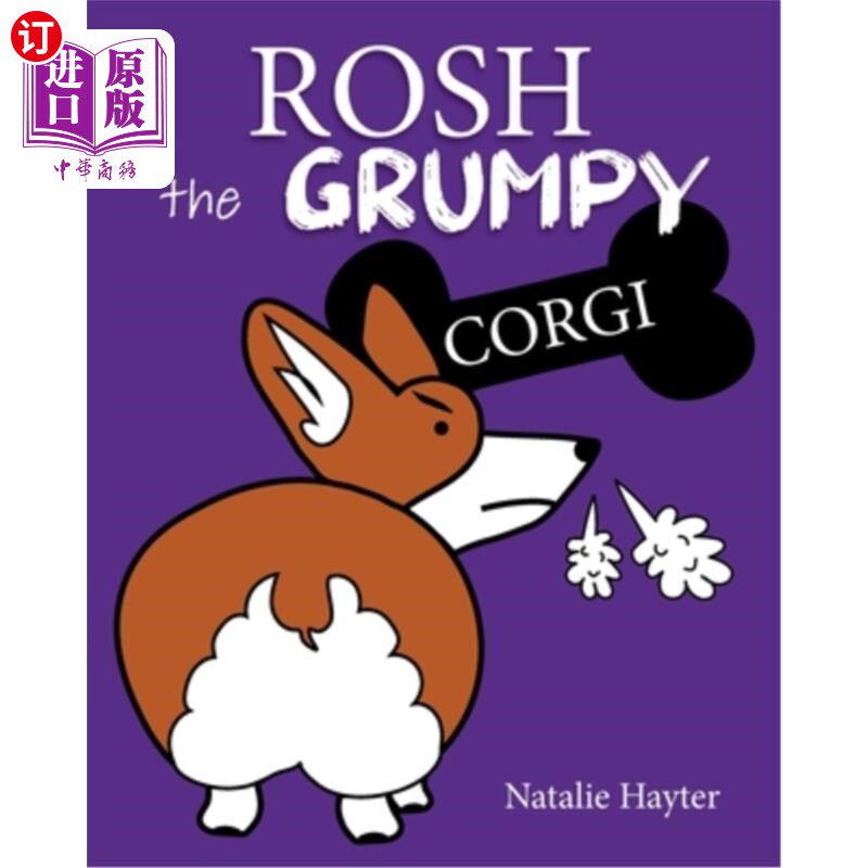 海外直订Rosh the Grumpy Corgi 臭脾气柯基