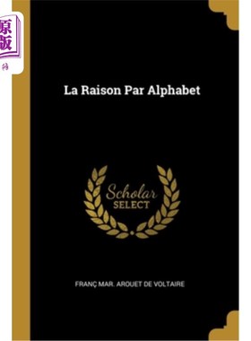 海外直订法语 La Raison Par Alphabet 按字母顺序排列的原因