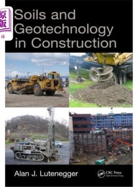 海外直订Soils and Geotechnology in Construction 建筑中的土壤与岩土工程