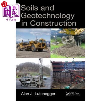 海外直订Soils and Geotechnology in Construction 建筑中的土壤与岩土工程