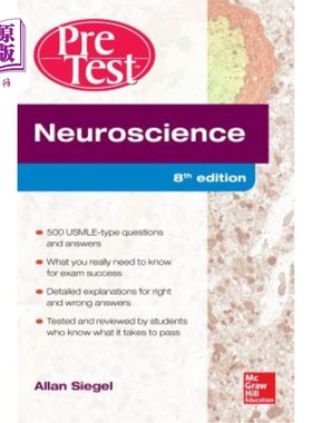 海外直订医药图书Neuroscience Pretest Self-Assessment and Review, 8th Edition 神经科学预测试自我评估与回顾，第8版
