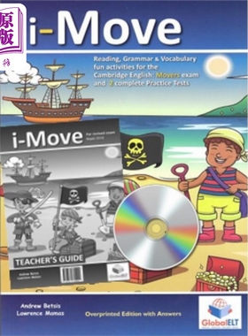 现货 Cambridge YLE - A1 MOVERS - i-Move - Teachers Edition 剑桥YLE-A1-MOVERS-i-Move-教师版附CD和教师指南【中商原版】