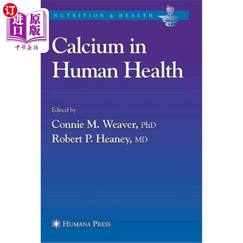 海外直订医药图书Calcium in Human Health 钙在人体健康中的作用