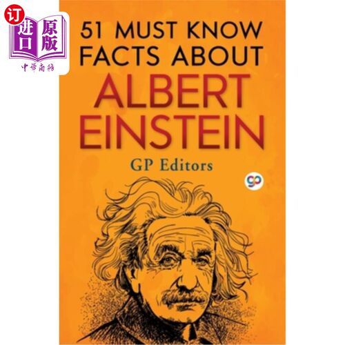 海外直订51 Must Know Facts About Albert Einstein 一定要知道关于爱因斯坦的事实