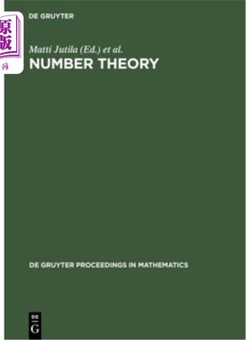 海外直订Number Theory: Proceedings of the Turku Symposium on Number Theory in Memory of  数论:纪念Kusta