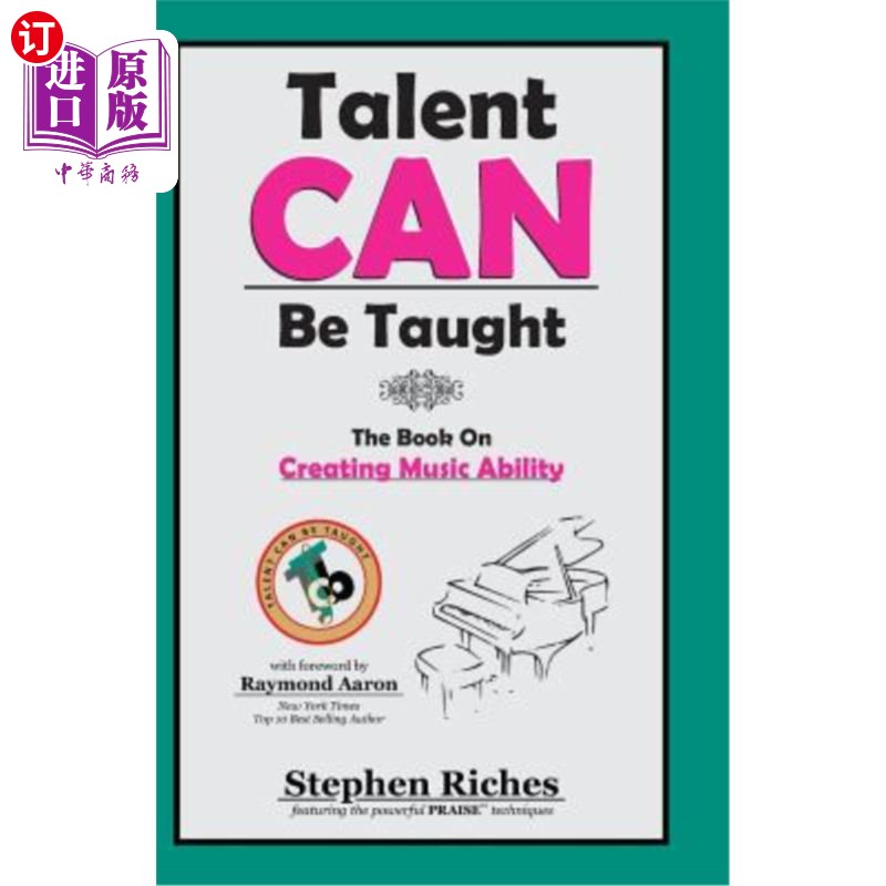 海外直订Talent CAN Be Taught: The Book on Creating Music Ability 才能是可以教的:创造音乐能力的书