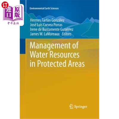 海外直订Management of Water Resources in Protected Areas 保护区水资源管理