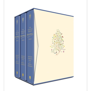 J R R 托尔金诗集 英文原版 The Collected Poems of J R R Tolkien 经典文学系列 三卷精装盒装【中商原版】