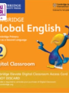 海外直订Cambridge Global English Stage 2 Cambridge Eleva... 剑桥环球英语第二阶段课程(1年)