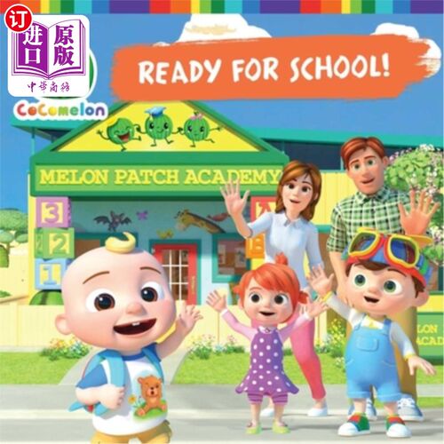 海外直订CoComelon Ready for School! CoComelon准备好上学了！