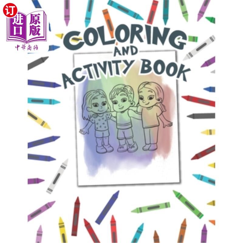 海外直订Color Me Stronger Activity Book: Color & Activity Book 颜色我更强的活动书：颜色和活动书