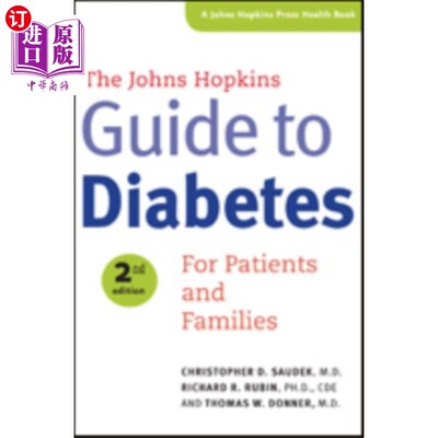 海外直订医药图书Johns Hopkins Guide to Diabetes 约翰霍普金斯糖尿病指南
