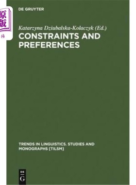 海外直订Constraints and Preferences 约束和首选项