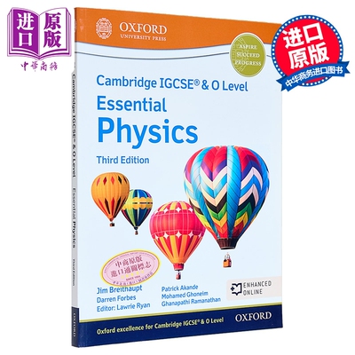 现货 NEW Cambridge IGCSE & O Level Essential Physics(Third Edition) 剑桥IGCSE&O级基础物理（第三版）【中商原版】
