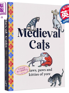 中世纪的猫 爪子 爪子和古代的小猫 英文原版 Medieval Cats Prof Catherine Nappingto 美国缅因大学教授【中商原版】