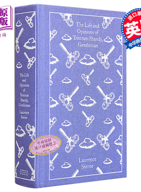 现货 企鹅布面经典系列 项狄传 The Life and Opinions of Tristram Shandy Gentleman 英文原版 Laurence Sterne【中商原版】