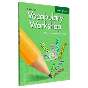 Vocabulary Workshop 2020 Student Grade 3 词汇工作坊学生书三年级 小学英语练习 英文原版 进口教材教辅图书【中商原版】