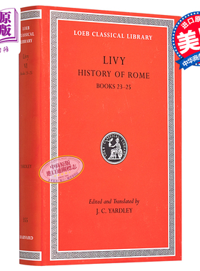 蒂托 李维 罗马史 卷六 洛布古典丛书 原文拉英对照版 英文原版 History of Rome Volume VI Livy【中商原版】