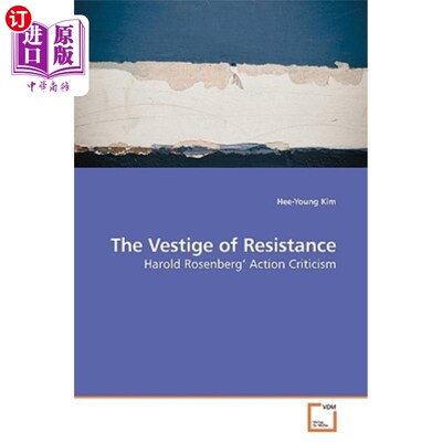 海外直订The Vestige of Resistance 《抵抗的遗迹》