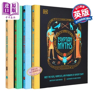 Myth 北欧神话 Egyptian Norse 希腊神话 埃及神话 中国神话 中商原版 DK神话系列4本套装 Greek 英文原版