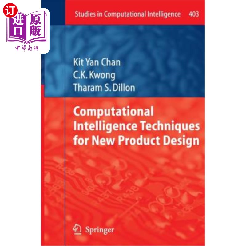 海外直订Computational Intelligence Techniques for New Product Design 新产品设计中的计算智能技术