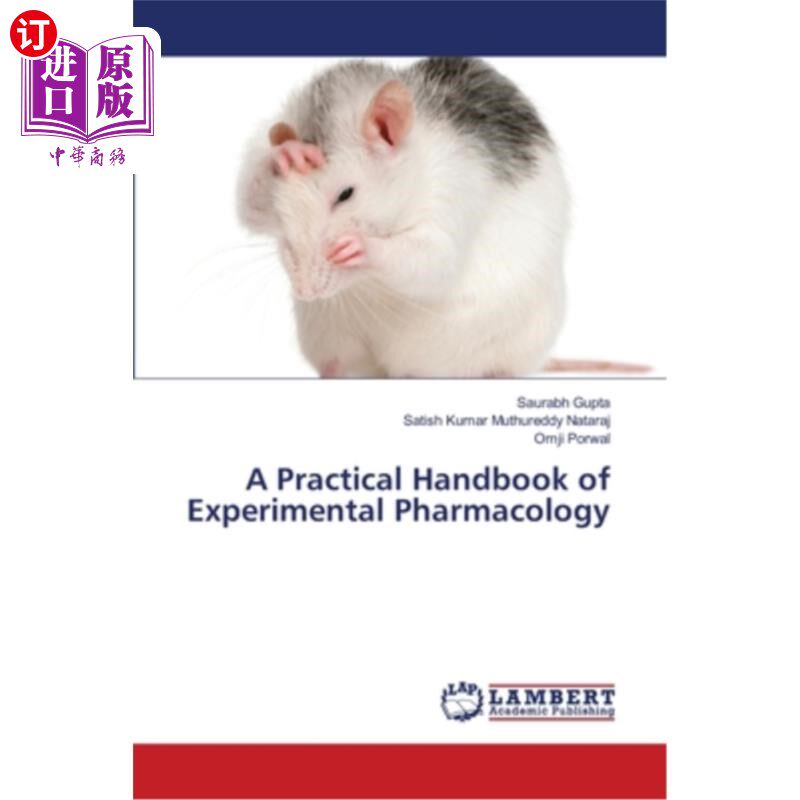 海外直订医药图书A Practical Handbook of Experimental Pharmacology 实验药理学实用手册