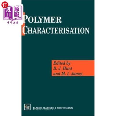 海外直订Polymer Characterisation 聚合物表征
