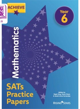 海外直订Achieve Mathematics SATs Practice Papers Year 6 达到数学sat练习试卷6年