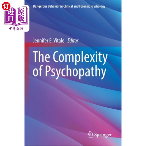海外直订医药图书Complexity of Psychopathy 精神病的复杂性