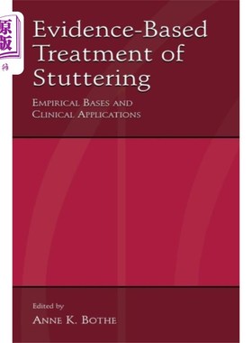 海外直订医药图书Evidence-Based Treatment of Stuttering 口吃的循证治疗
